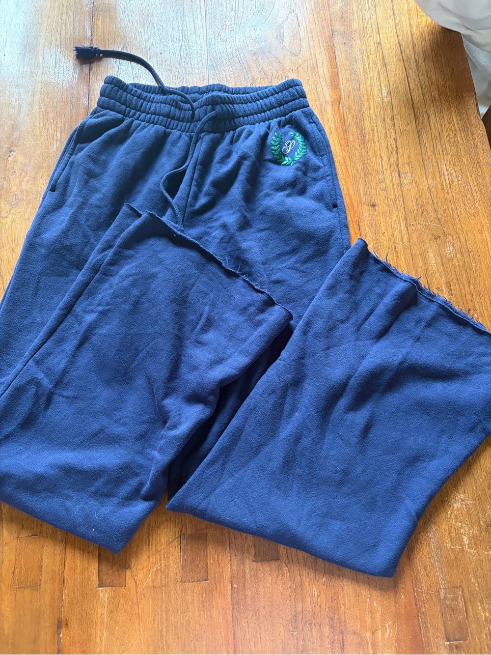 PINK Victoria's Secret Navy Blue Cozy Sweatpants